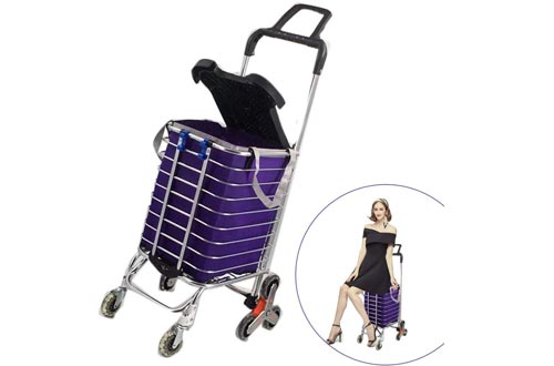 UNHG Folding Shopping Cart
