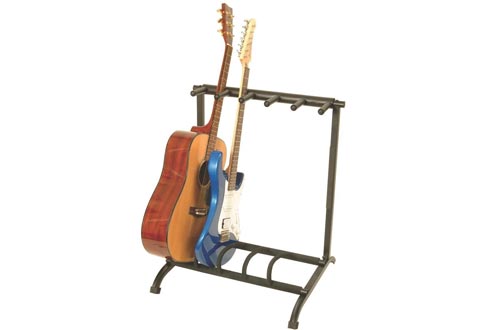 On-Stage GS7561 Foldable 5-Space Multi-Guitar Stand