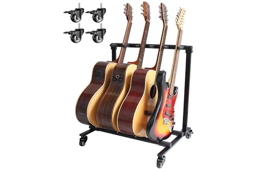 Folding Multi-Guitar Display Rack