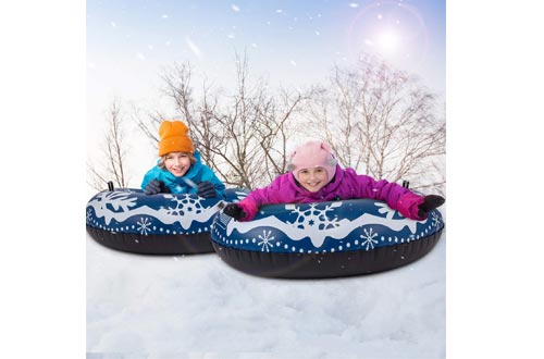 Heavy Duty Inflatable Sledding Tube for Kids and Adults