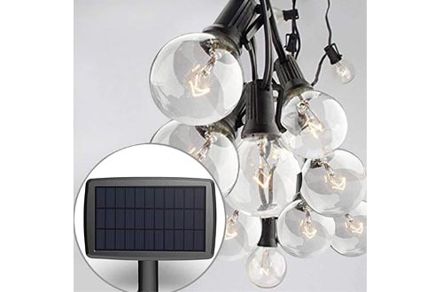 Sunlitec Solar String Lights Waterproof LED Indoor/Outdoor Hanging Umbrella Lights