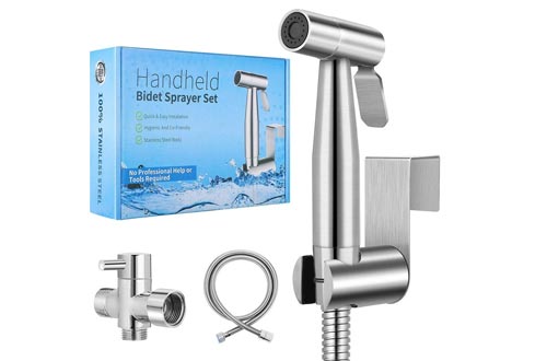 Premium Stainless Steel Bathroom Bidet Sprayer Set
