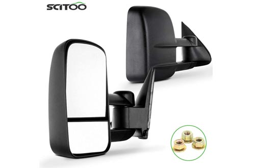 SCITOO Towing Mirrors Fit Chevy GMC Exterior Accessories Mirrors
