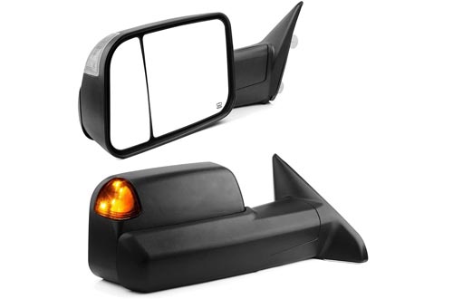 YITAMOTOR Towing Mirrors Compatible with Dodge Ram