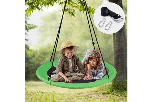 WV WONDER VIEW Tree Swing, Outdoor Swing with Hanging Strap Kit