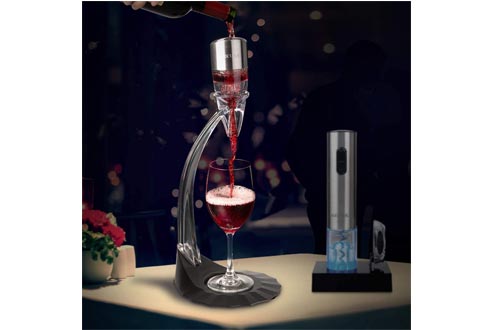 Secura Deluxe Wine Aerator Aerating Pourer Spout and Decanter